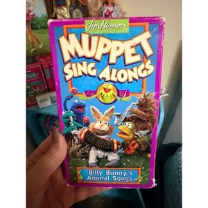 Muppet Sing Alongs: Billy Bunny's Animal‎ Songs vhs